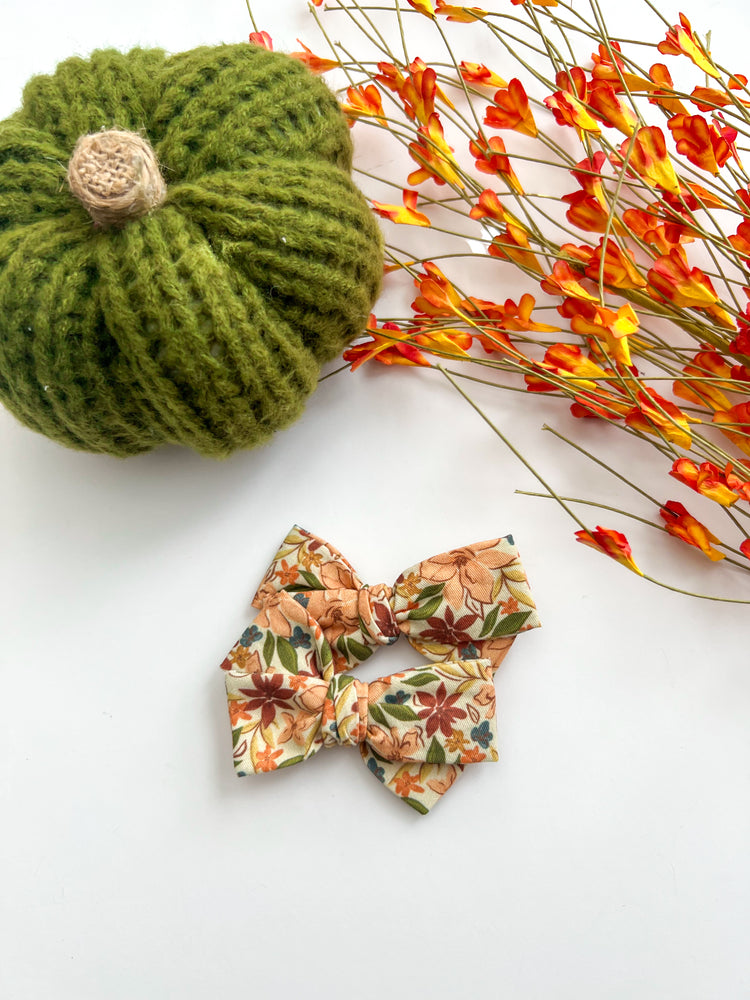 Vintage Fall Florals Bows