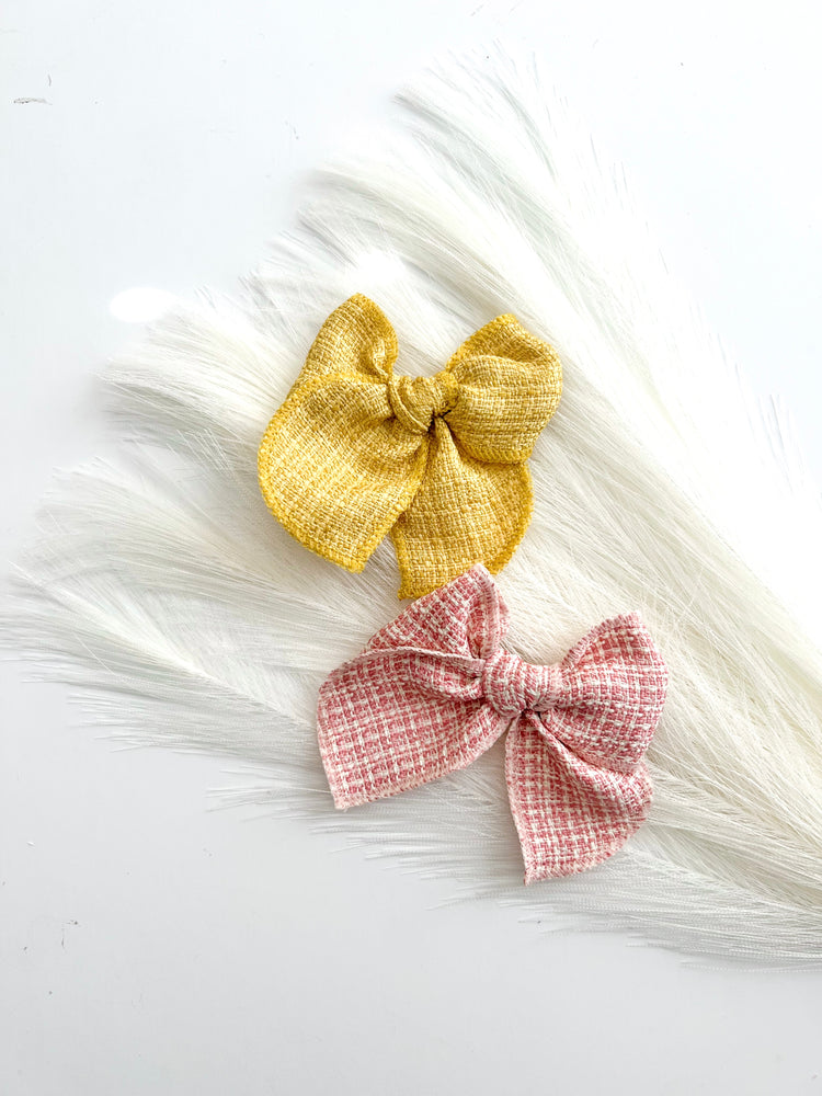 Mini Tweed Bows