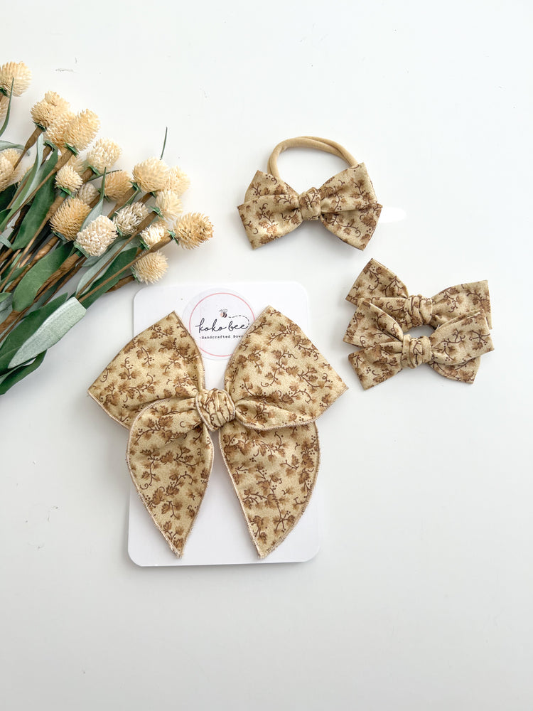 Fall Foliage Bows