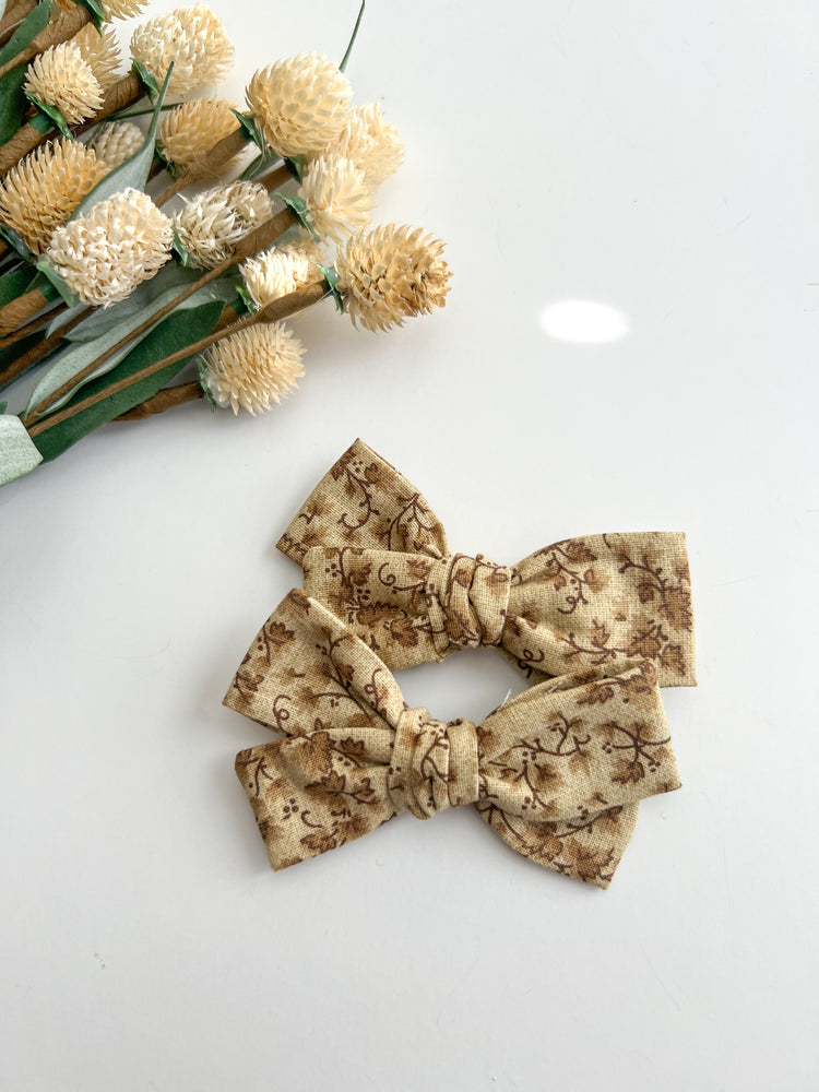 Fall Foliage Bows