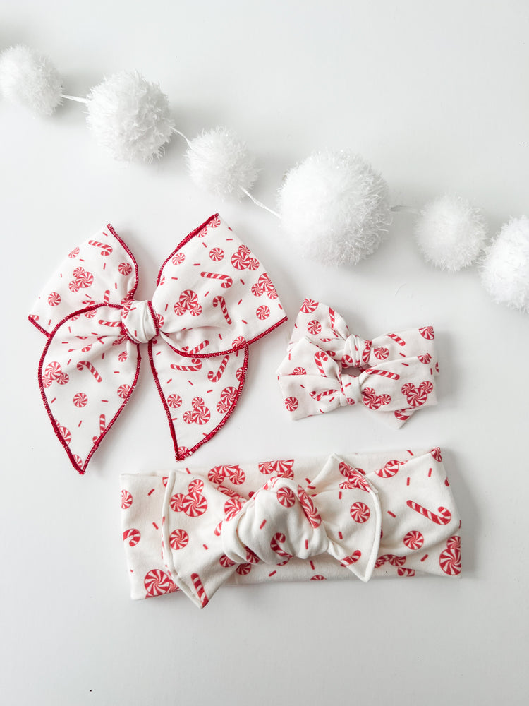 Mouse Peppermint Bows