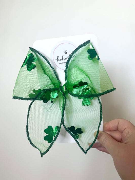 XL Shamrock Tulle