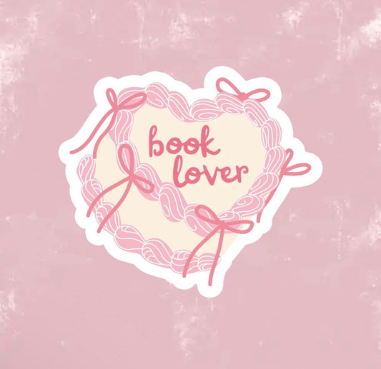Book Lover Sticker