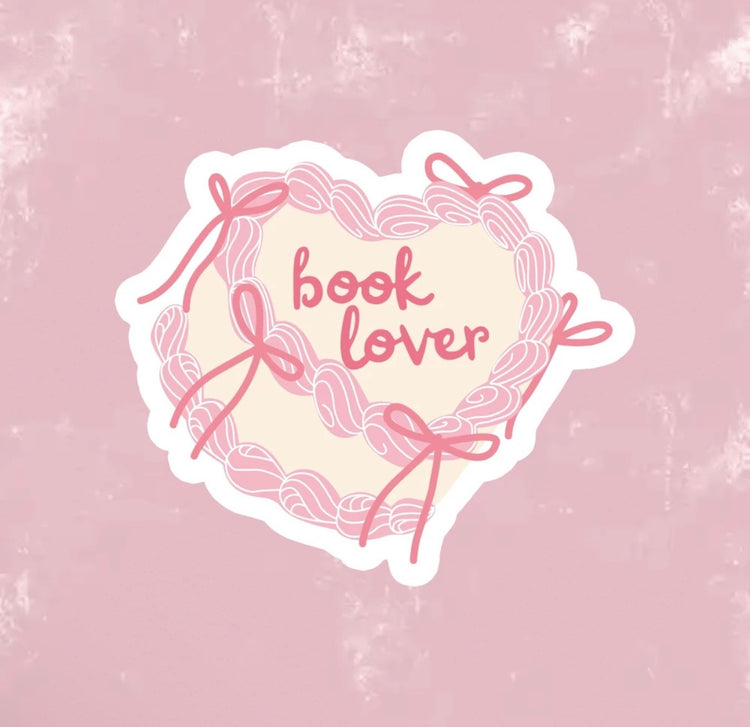 Book Lover Sticker