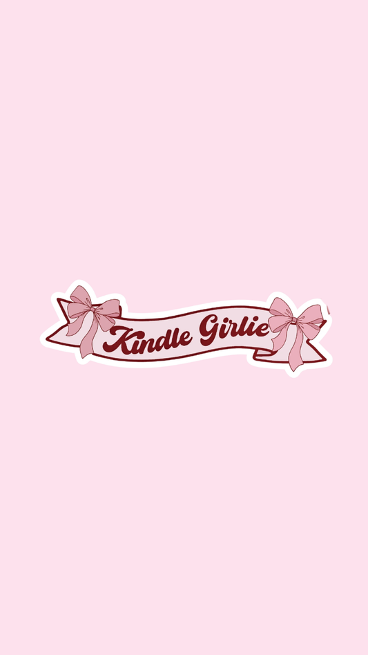 Kindle Girlie Sticker