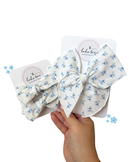 Baby Blue Bouquet Spring Bows