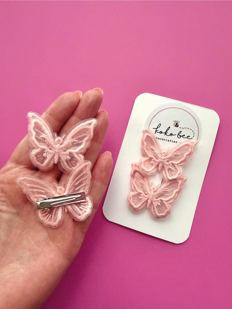 Butterfly Clip Set