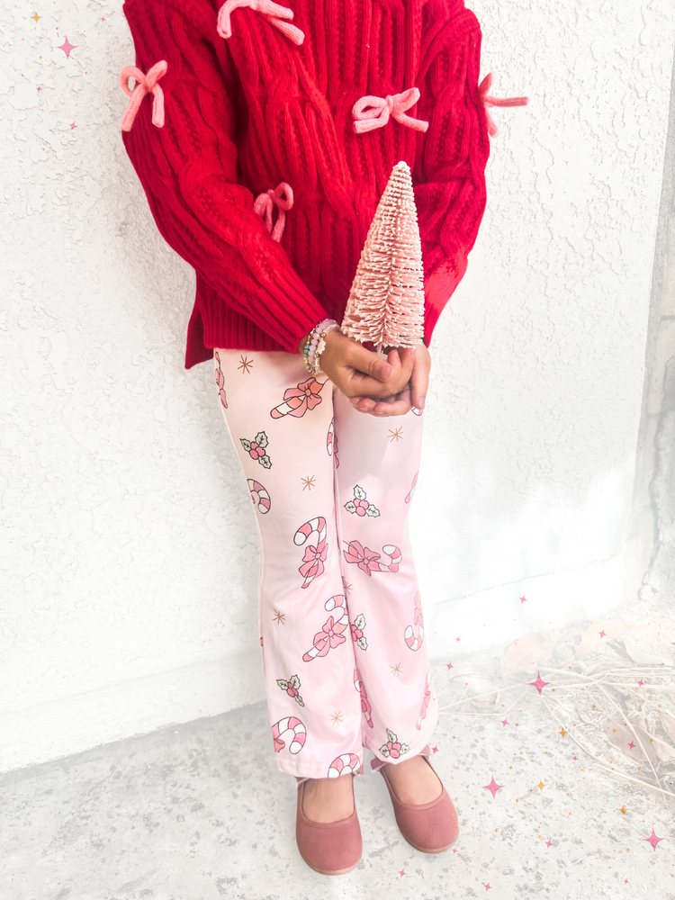 Pink Candy Cane Flares