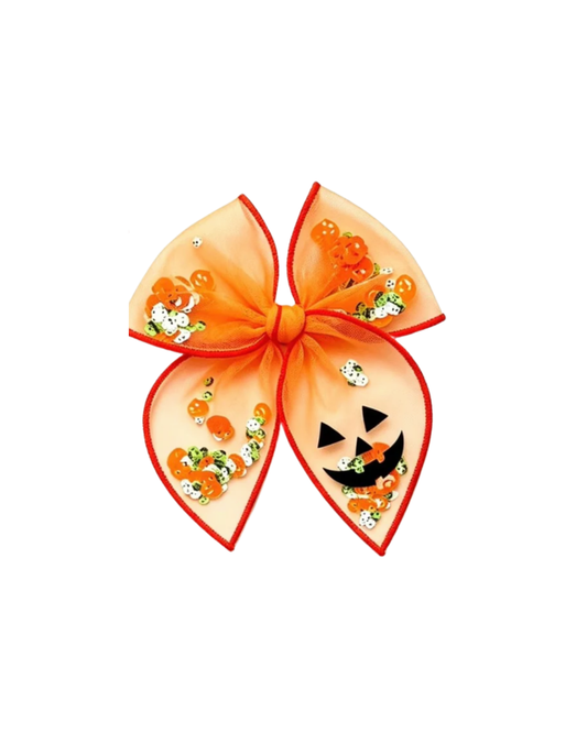 Small Pumpkin Shaker Bow