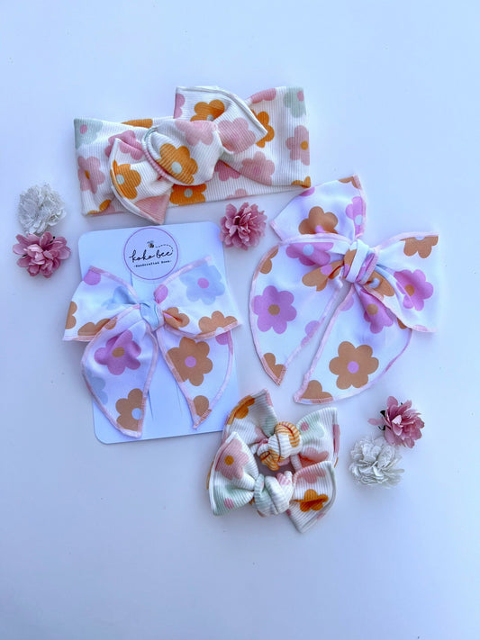 Spring Flowers Bows