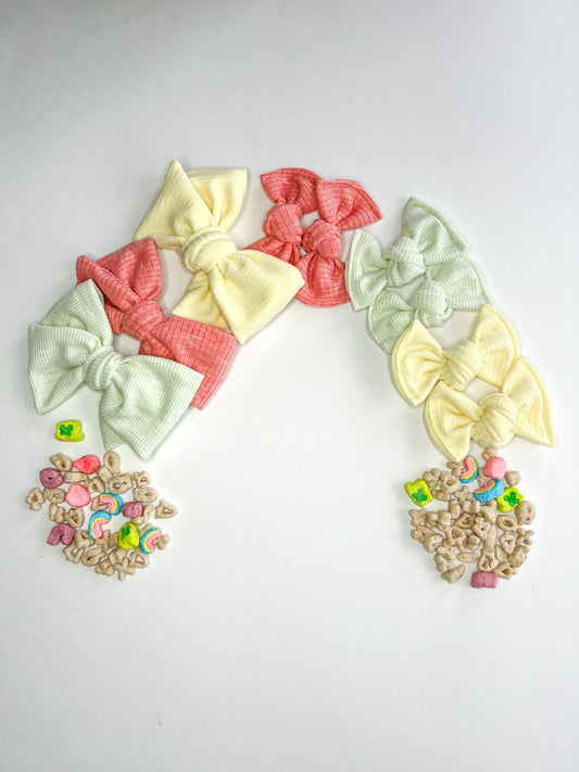 Ribbed Spring Headwraps & Piggies