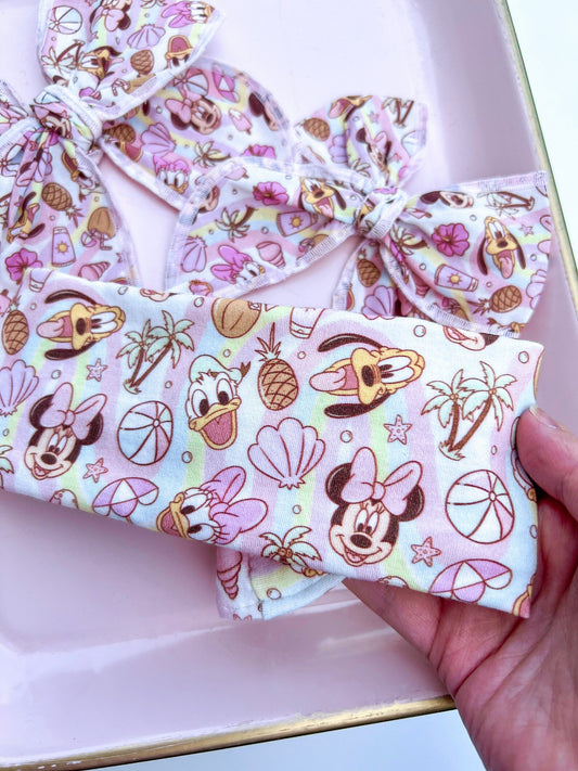 Summertime Mouse Friends Bows