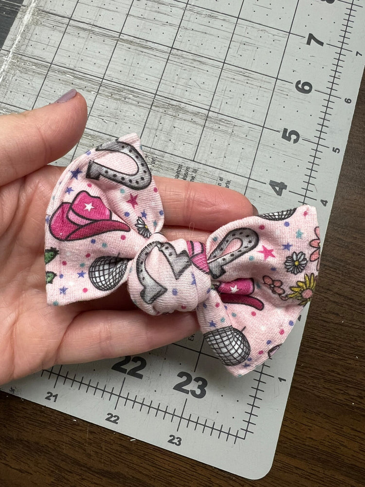 Pink Disco Cowgirl Bows