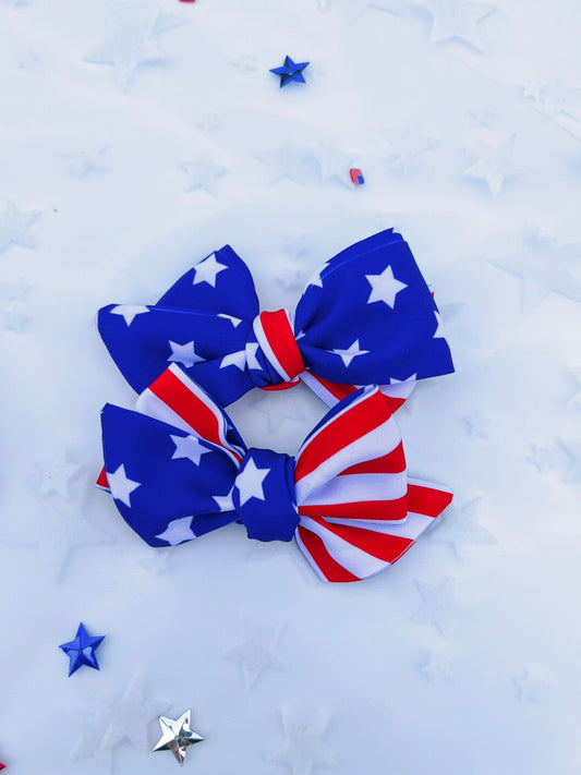 Stars & Stripes Small Bows
