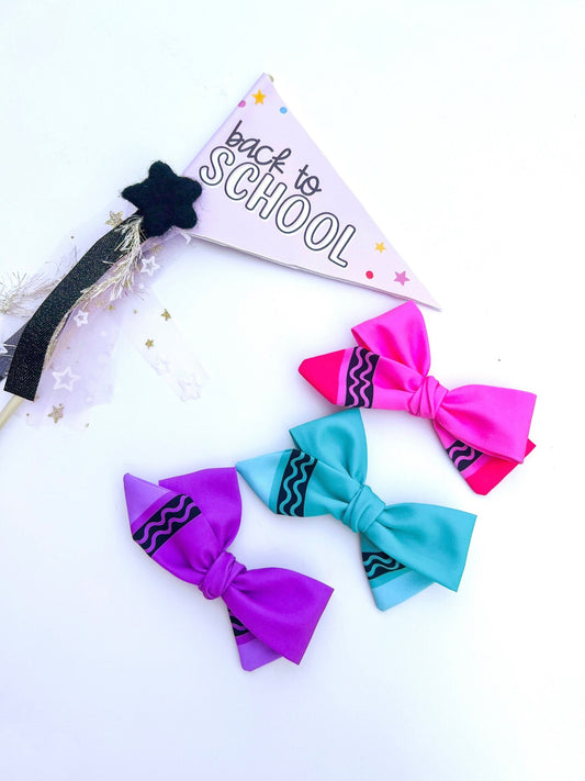 Crayon Bows