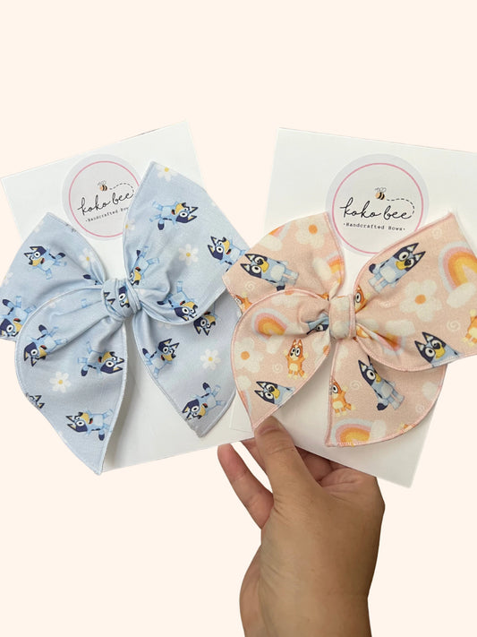 Blue Dog Bows