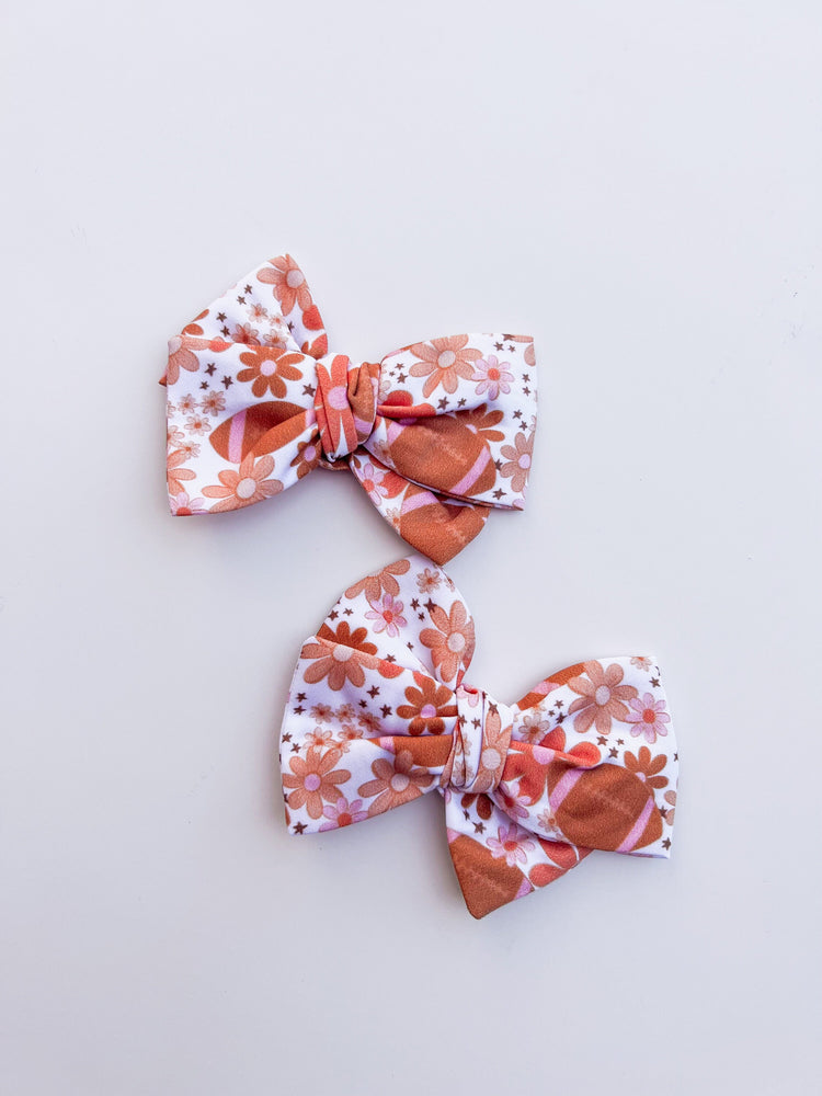 Fall Football Bows