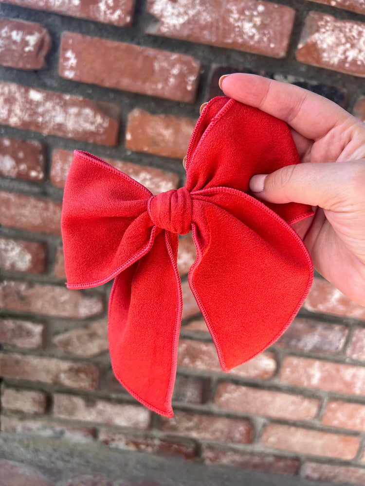 Fall Velvet & Faux Suede Bows