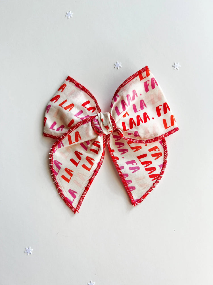 Falalala Christmas Bows