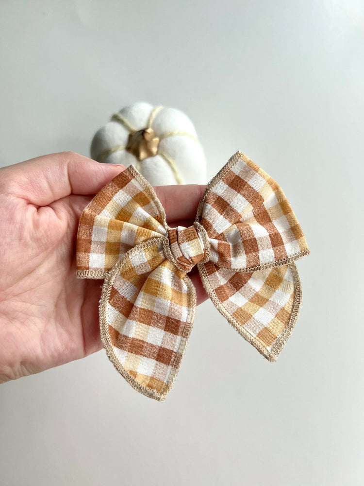 Harvest Plaid Bows