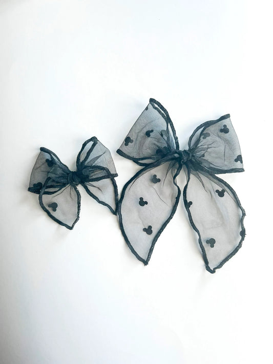 Tulle Mickey Bows