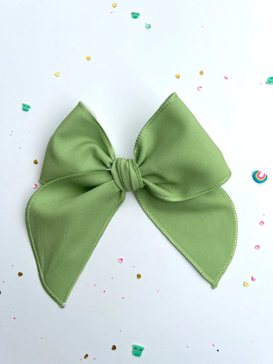 Pistachio Green Bow