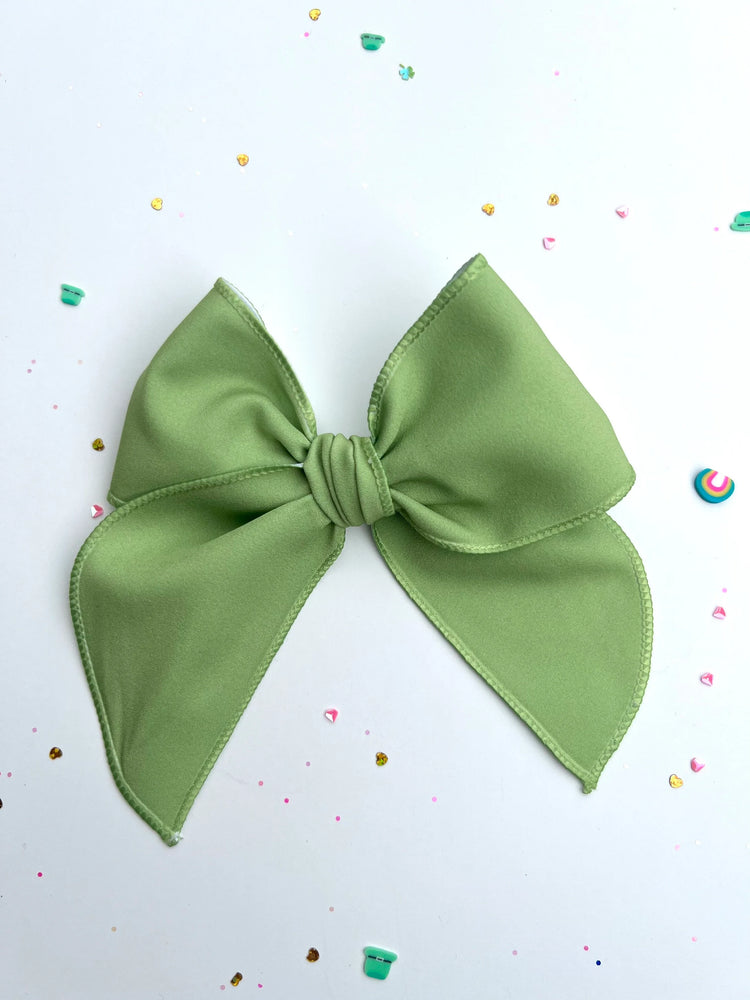 Pistachio Green Bow