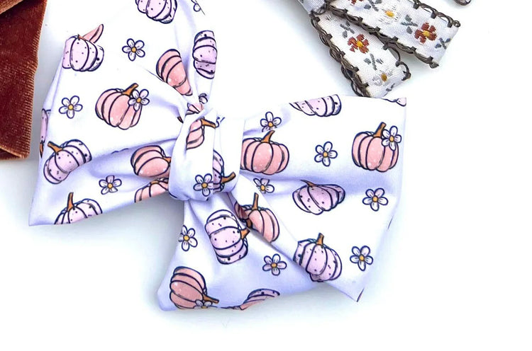 Pastel Pumpkins Bows