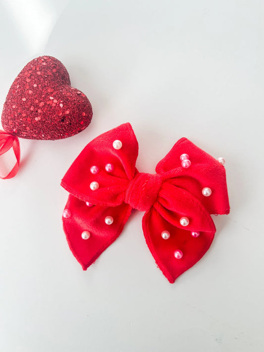 Mini Valentines Day Bows