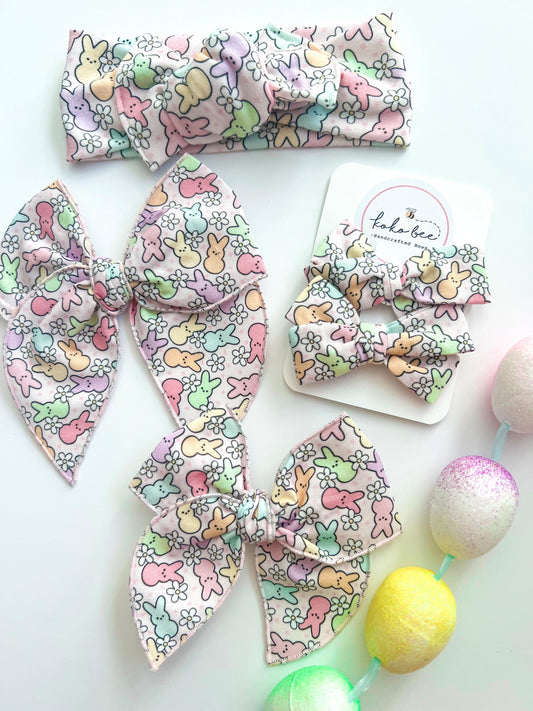 Colorful Peeps Bows